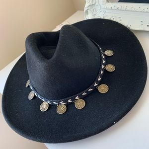 Wide Brim Felt Hat